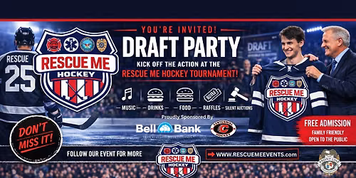 Rescue Me Hockey Draft Party