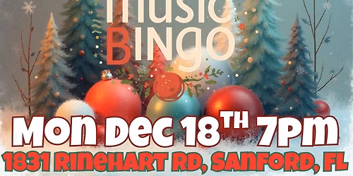 Music Bingo @ Mellow Mushroom Sanford