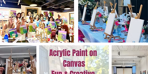 Fun & Creative Paint on Canvas Afternoon \u2013 Terra Greenhouse-Burlington