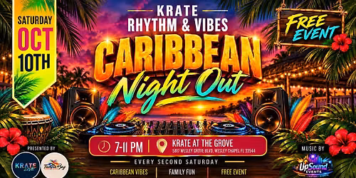 KRATE Rhythm & Vibes: Caribbean Night Out