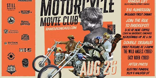 Motorcycle Movie Club - August 26th