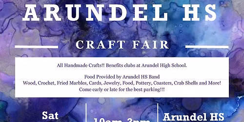 Arundel High School Craft Fair