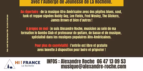 Concert de fin d'ann\u00e9e de l'Atelier du Gombo Club !