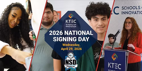 KTEC Schools of Innovation Signing Day Event