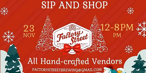 Holiday Open House Sip & Shop
