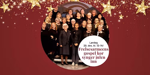 Frelsesarmeen synger julen inn p\u00e5 Torget Vest\ud83c\udfb6