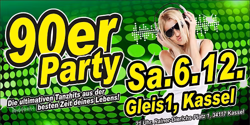 Die gro\u00dfe 90er-Party