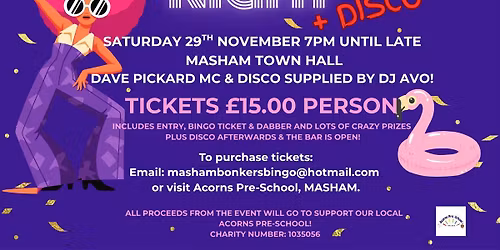 Masham Bonkers Bingo