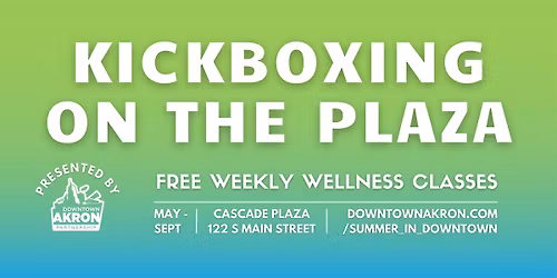 Kickboxing on the Plaza