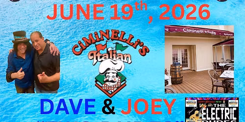 Dave & Joe ("TWO DUDES") Back at CIMINELLI'S Bethpage Fest! (Maybe ON THE DECK!)
