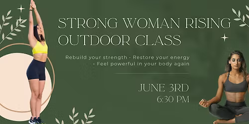 Strong Woman Rising - Outdoor Bootcamp