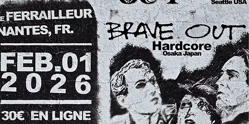 Combust + Speedway + Odd Man Out + Brave Out - Le Ferrailleur, Nantes (FR)