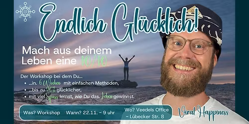 Workshop: Endlich Gl\u00fccklich
