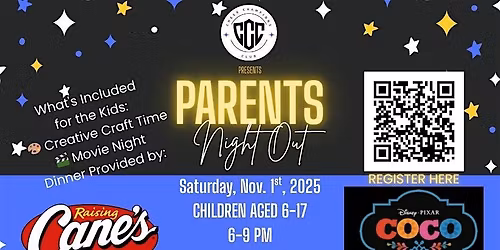 Parent\u2019s Night Out Ages 6-17