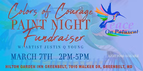 Colors Of Courage Paint Night Fundraiser