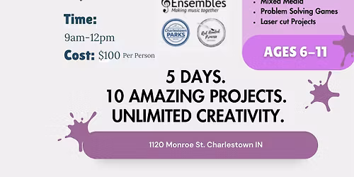 Summer Fun Art Camp at Charlestown Ensembles 