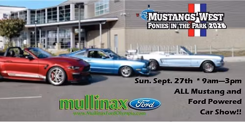 2026 Mustangs West "Ponies in the Park" Car Show