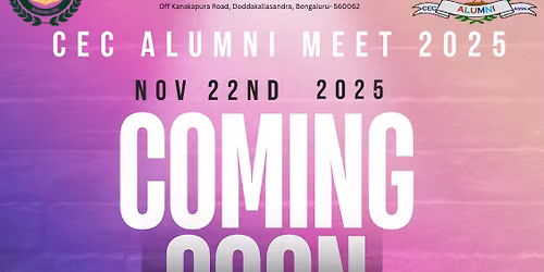 CEC Alumni Meet 2025