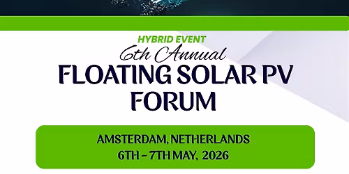 6th Annual Floating Solar PV Forum