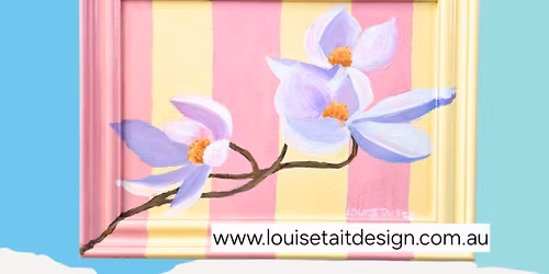 Wild Blooms & Brushstrokes \u2013 Sweet Magnolias Painting Workshop 