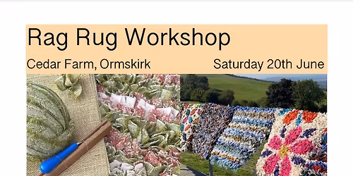 Rag Rug Workshop at Cedar Farm, Ormskirk
