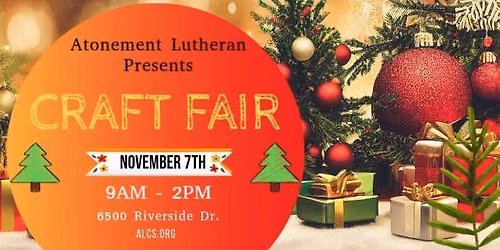 Atonement Lutheran's Holiday Craft Fair