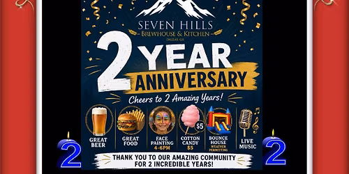 Bone Daddys @ Seven Hills Brewhouse & Kitchen 2nd Anniversary Party