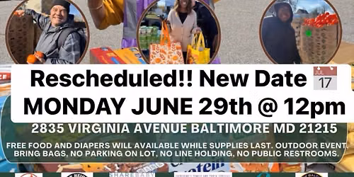 June Free Food & Diaper Giveaway 