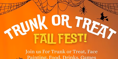 Trunk or Treat Fall Fest!