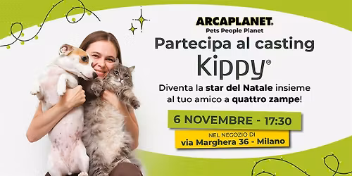 PARTECIPA AL CASTING KIPPY!