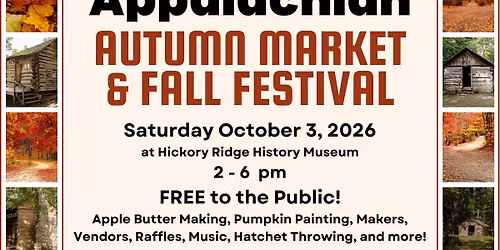 Appalachian Autumn Market & Fall Festival | Free Family Fall Festival in Boone, NC