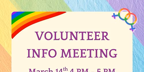 Volunteer Information Meeting - Hampshire Pride 2026