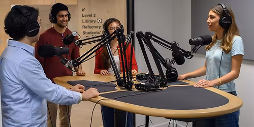 Full Studio Podcasting \u2013 Live conversation and skills session