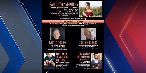 San Diego Symphony - Palm Desert