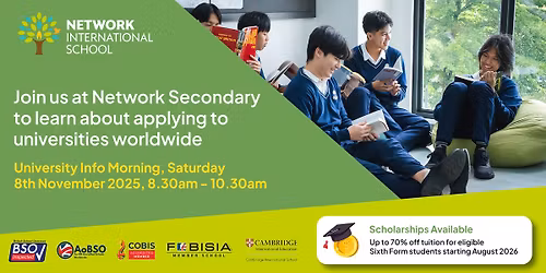 Secondary University Information Morning