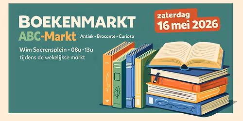 \ud83d\udcda Boekenmarkt (ABC-Markt) | Wim Saerensplein