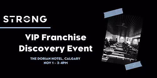 STRONG VIP Franchise Discovery Event