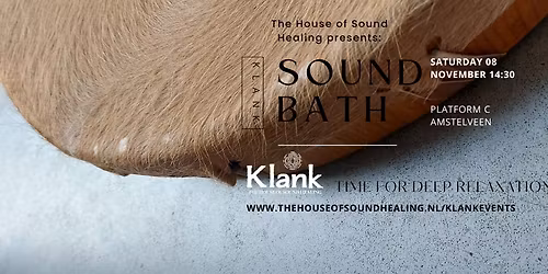 Sound Bath with KLANK -The House of Sound Healing