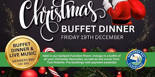 Christmas Buffet Dinner 2025