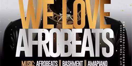 WE LOVE - Afrobeats