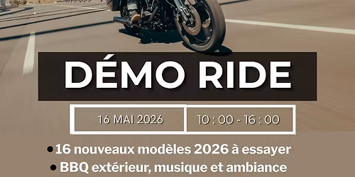 Journ\u00e9e d'essais routier des nouveaux mod\u00e8les Harley-Davidson 2026