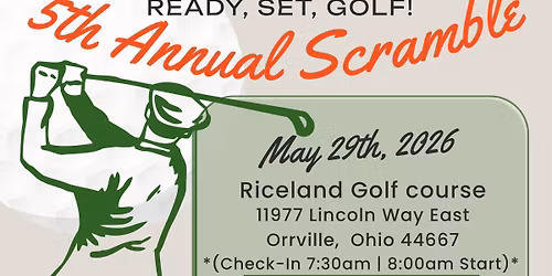 5th Annual Golf Scramble