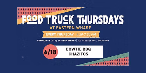 Food Truck Thursdays at Eastern Wharf