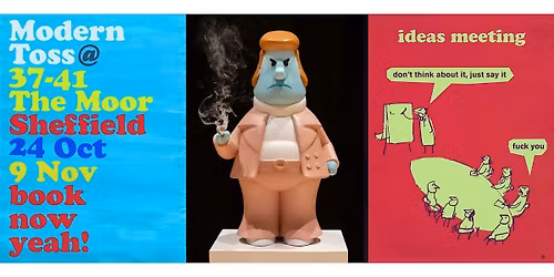Modern Toss - 21st Anniversary Touring Exhibition in Sheffield
