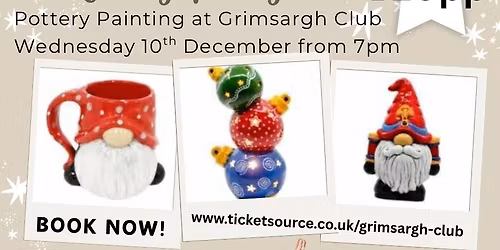 Christmas Pottery Painting 