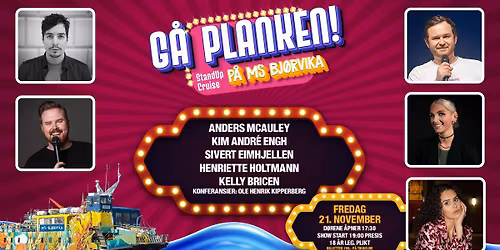 Standup p\u00e5 MS Bj\u00f8rvika - G\u00e5 planken!
