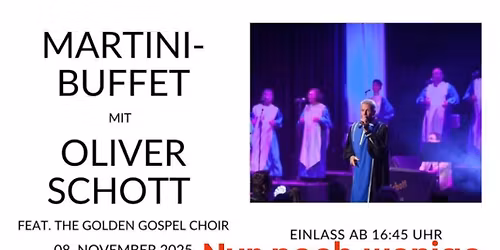 Martini Buffetabend mit Gospelkonzert