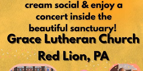 Ice Cream Social & Indoor Concert