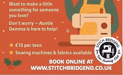 TEEN CHRISTMAS SEWING HELPER