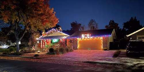 Sunnyvale Holiday Lights Ride 2025